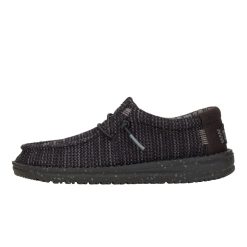 Wally Youth Stretch Mesh - Black/Black