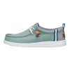 Wally Craft Linen - Iceberg Green/Moon Grey