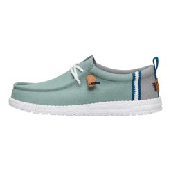 Wally Craft Linen - Iceberg Green/Moon Grey