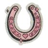 Pink Horseshoe Patch - Horseshoe Pink/Multi