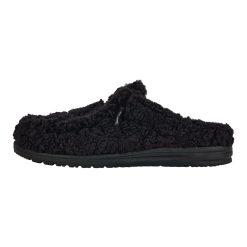 Wally Slipper - Cozy Black/Black