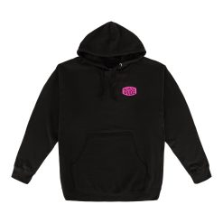Go To Buckle Hoodie - Black/Pink