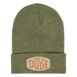 HEYDUDE Patch Beanie - Pine