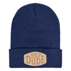 HEYDUDE Patch Beanie - Navy