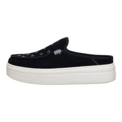Austin Lift Suede Stud - Black