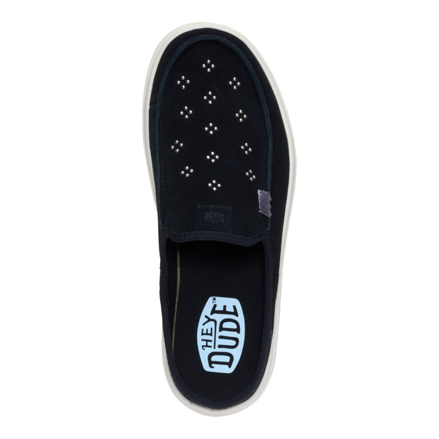 Austin Lift Suede Stud - Black - Image 7