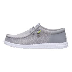 Wally Funk Stretch Speckle - Flannel Grey/Multi