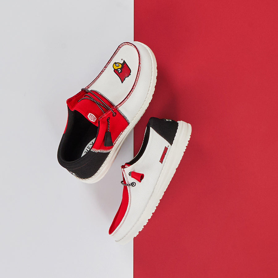 Men's Wally Tri Louisville Cardinals - Louisville Red/Black - Image 2